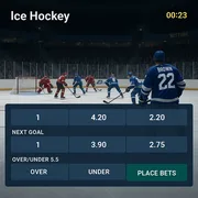 Casinova - Ice Hockey Sports Betting with Live Odds